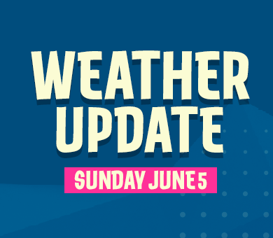 Wetter-Update Sonntag, 5. Juni